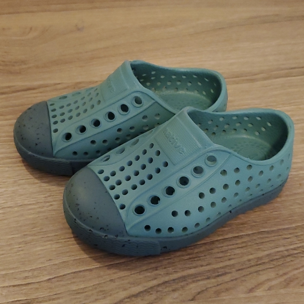 Native Jefferson Bloom Toddler Shoes 4c